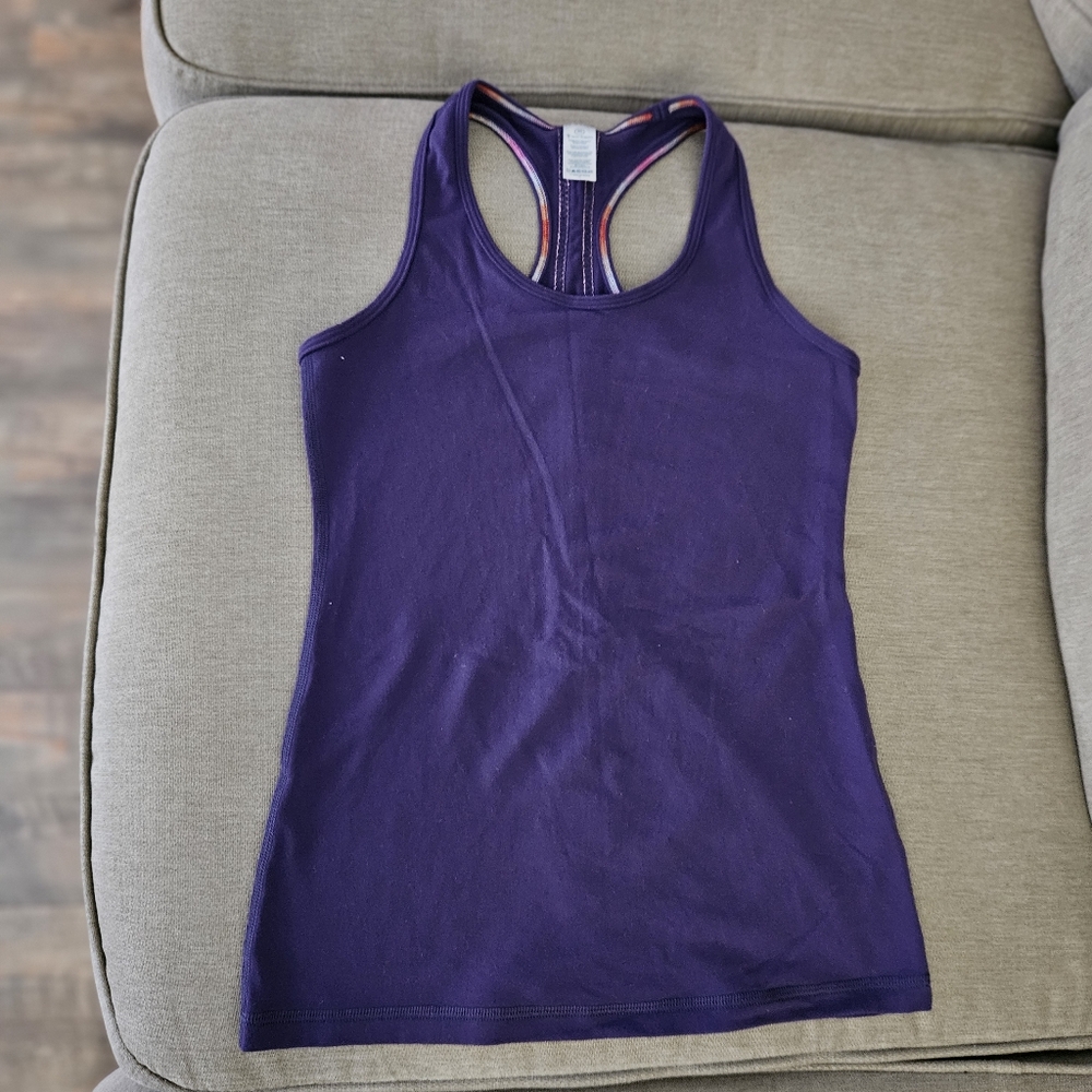 Ivivva by Lululemon purple pink tank top
